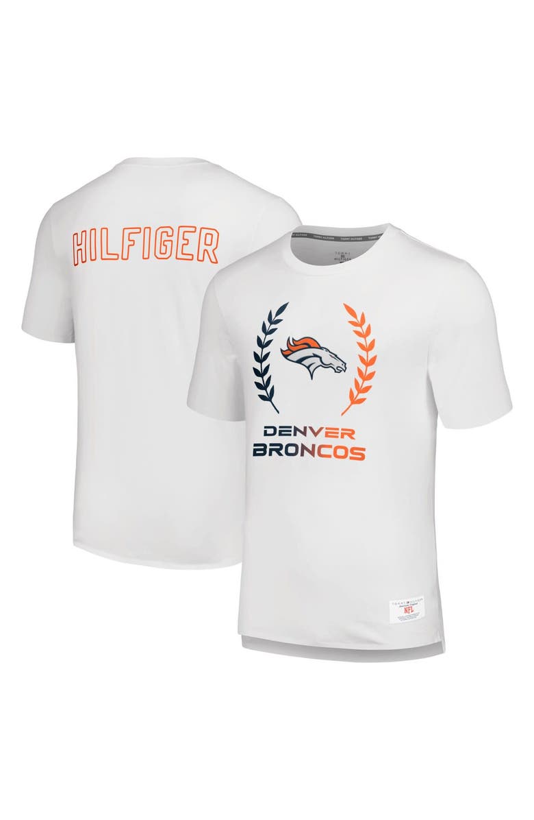 Tommy Hilfiger Men's Tommy Hilfiger White Denver Broncos Miles T-Shirt, Alternate, color, White