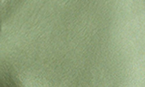 Kenneth Cole Womens Metallic Faux Leather Boxy Vest Shorts In Green