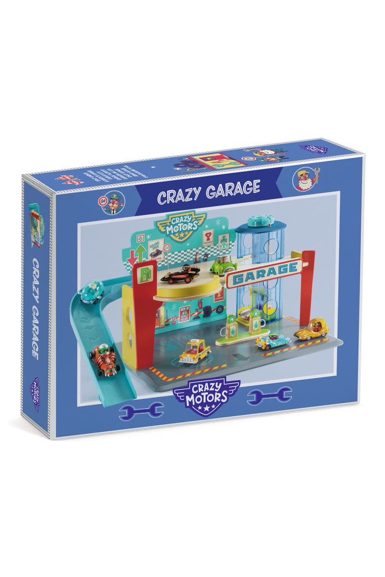 Crazy Motors Garage, Alternate, color, MULTI