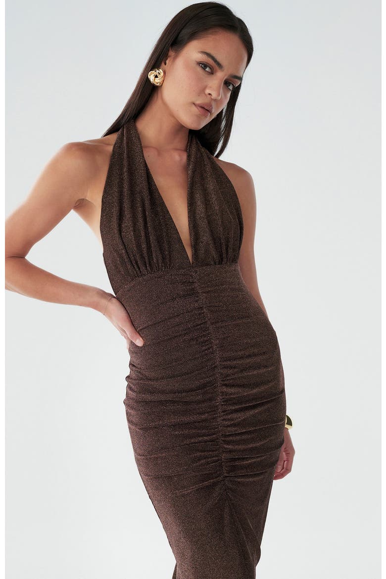 Lizette Dress, Alternate, color, Rose Gold