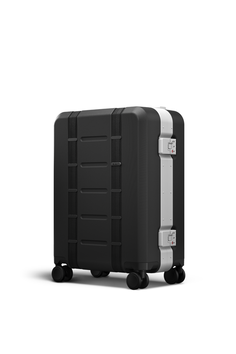 Ramverk Pro Hardside 21 Inch Carry On Luggage  Spinner with Buckle Closure, Main, color, Silver