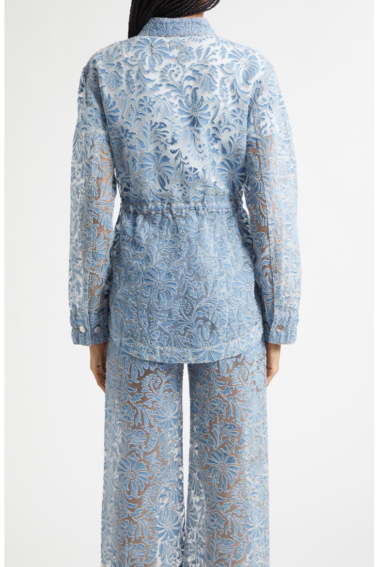 Lane Burnout Floral Jacket, Alternate, color, LAKESHORE