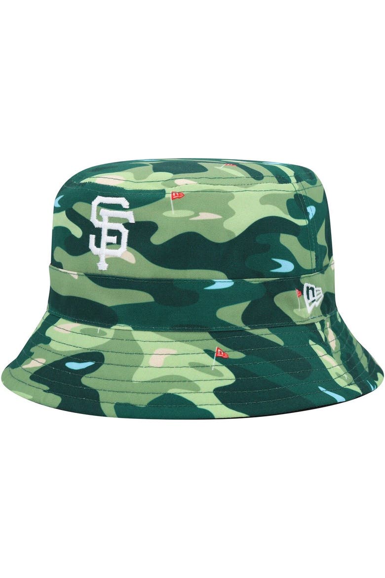 Men's New Era Black San Francisco Giants Reverse Bucket Hat, Alternate, color, Black