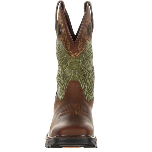 Durango Waterproof Western Work Boot In Brown