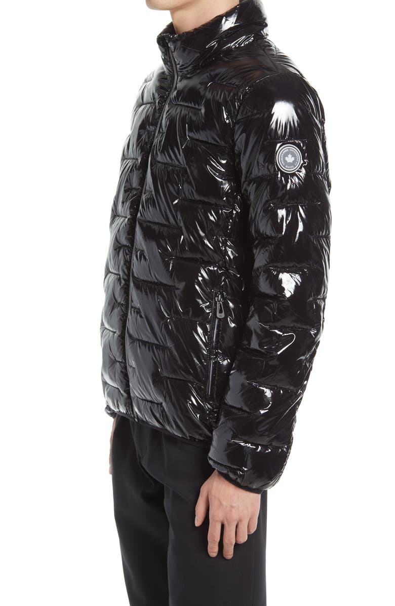 Noize Quilted Puffer Jacket, Alternate, color, Black