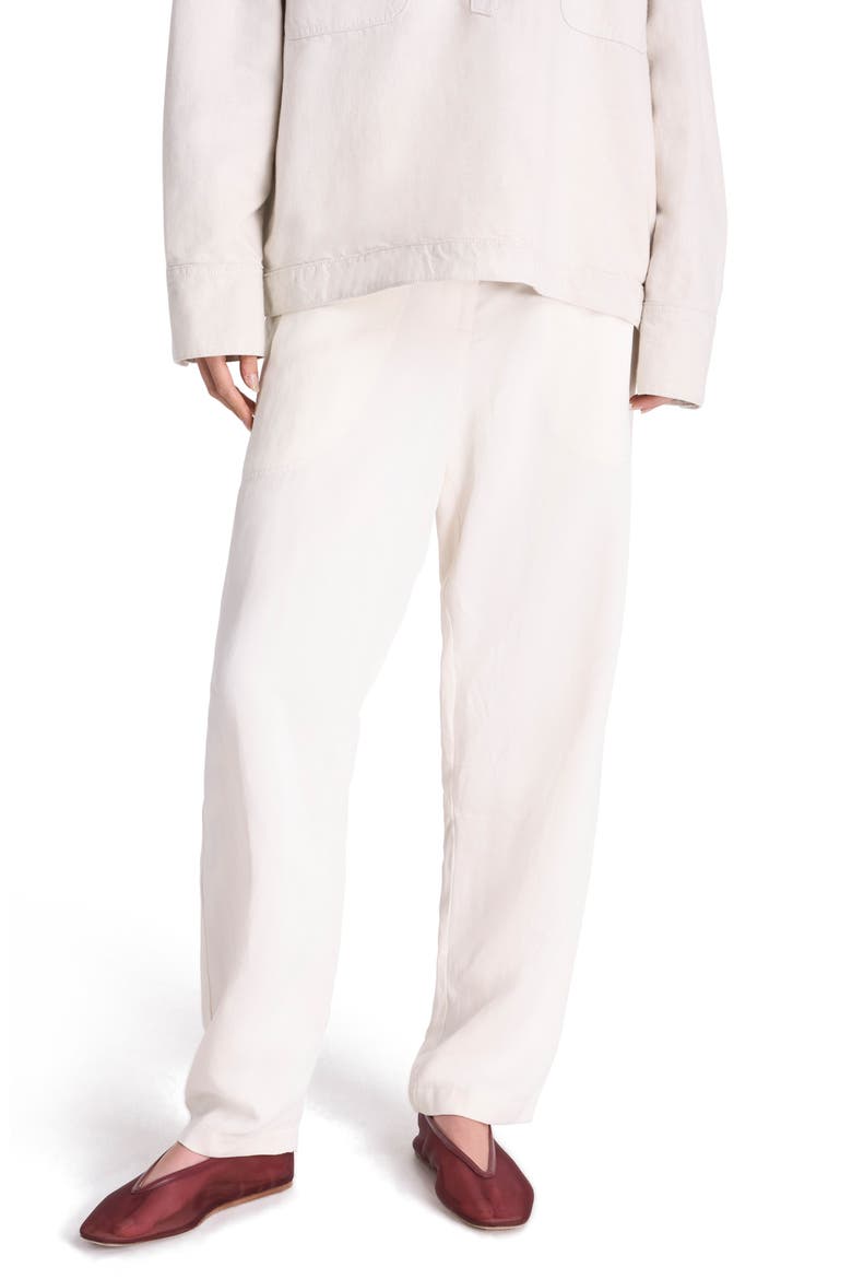 Jetties Beach Straight Leg Pants, Main, color, BONE