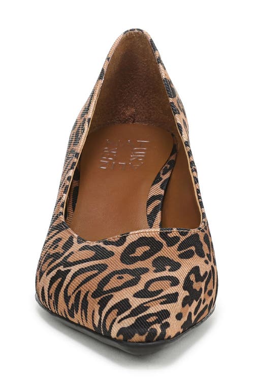 Naturalizer Tylan Pointed Toe Pump In Animal Print