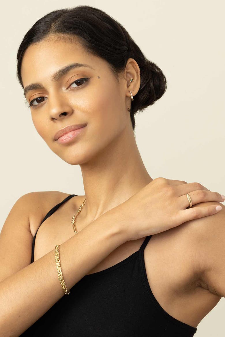 14K Gold With A Twist Ring, Alternate, color, Yellow Gold