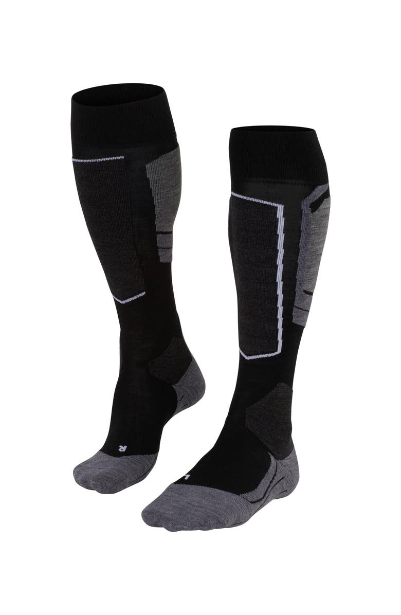 Falke SK4 Advanced Ski Socks, Main, color, Black-Mix