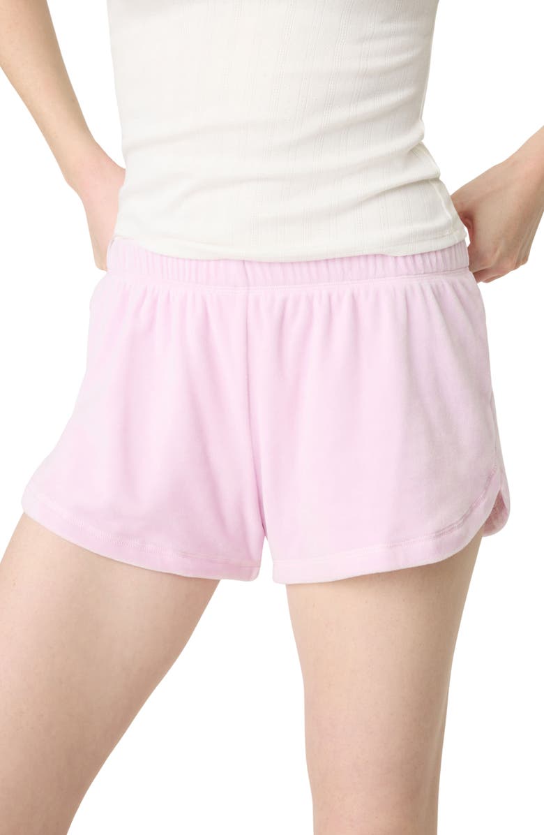 PJ Salvage Spread Love Pajama Shorts, Main, color, 