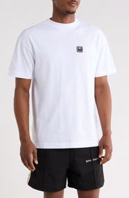 Palm Angels Logo Graphic Cotton T-Shirt