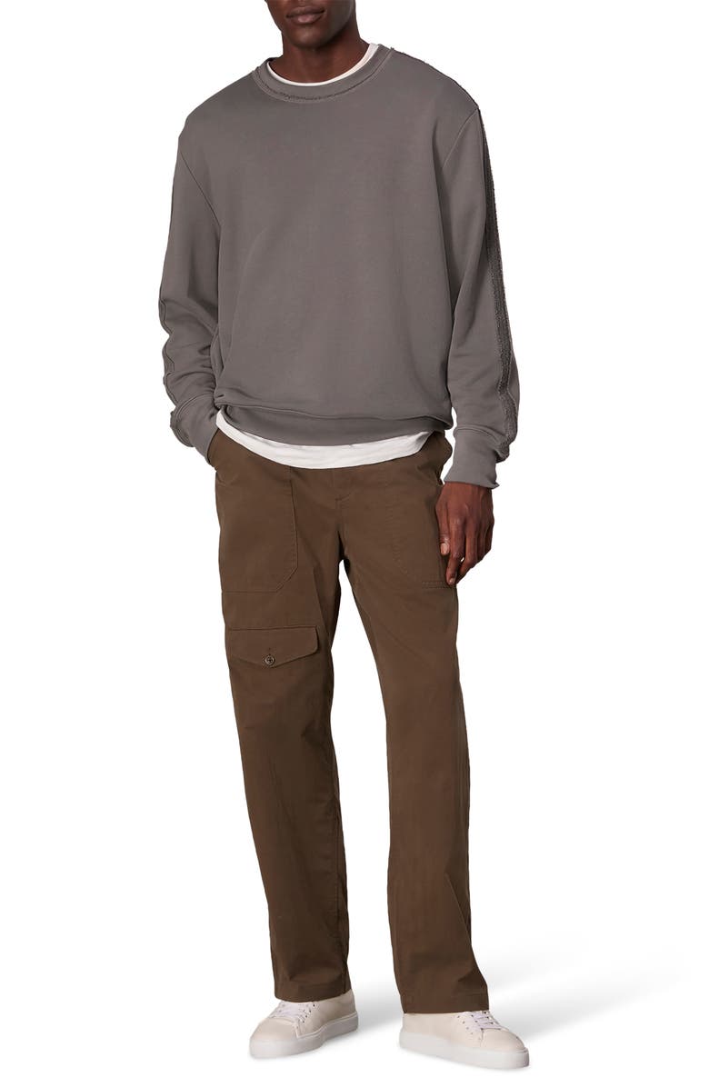 rag & bone Samson Relaxed Straight Leg Cargo Pants, Alternate, color, Gravel