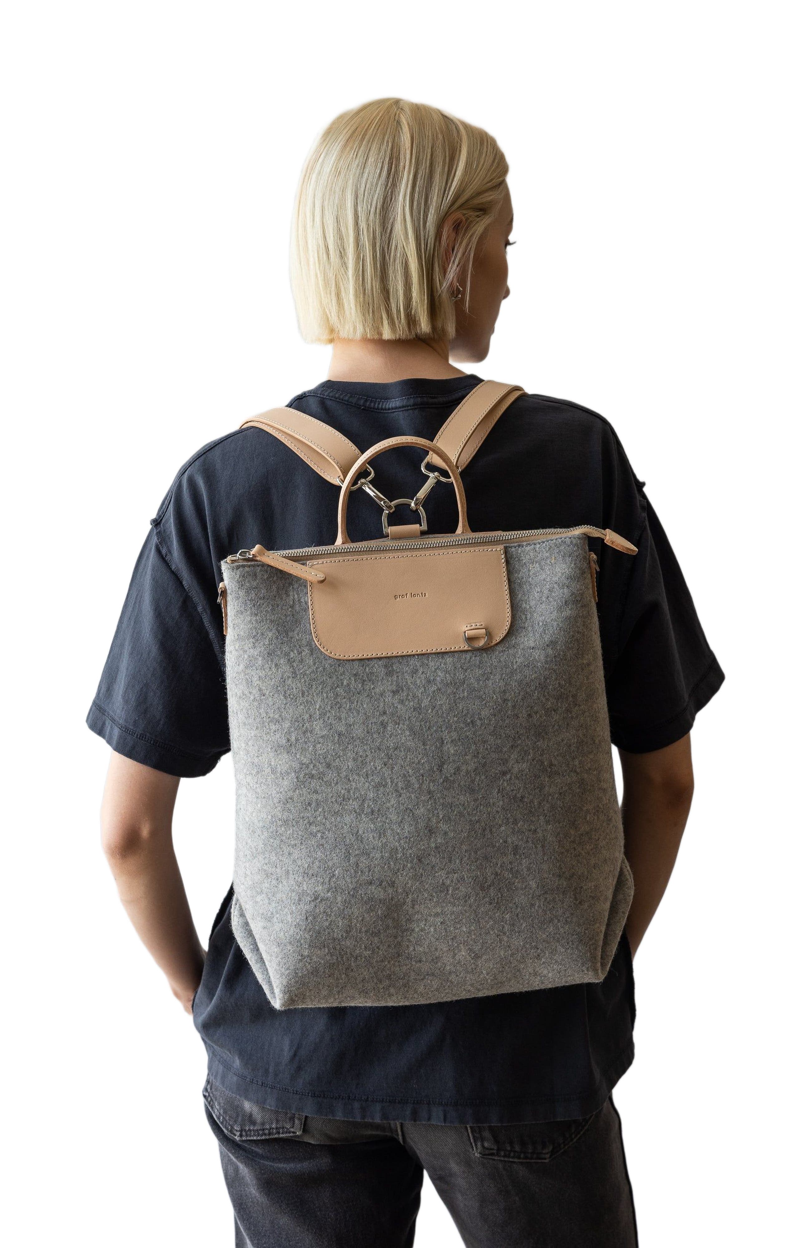 Bedford Merino Wool Backpack, Alternate, color, Granite