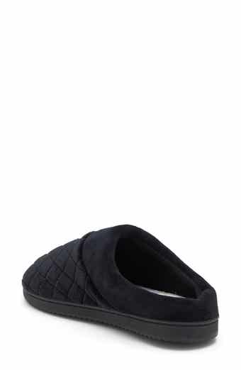 Clarissa Quilted Velour Clog
