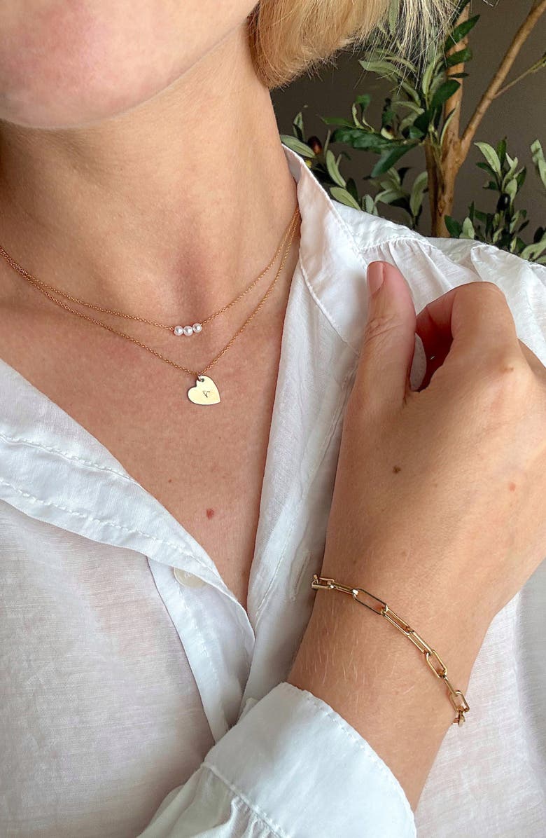 Set & Stones Siena Paper Clip Chain Bracelet, Alternate, color, Gold