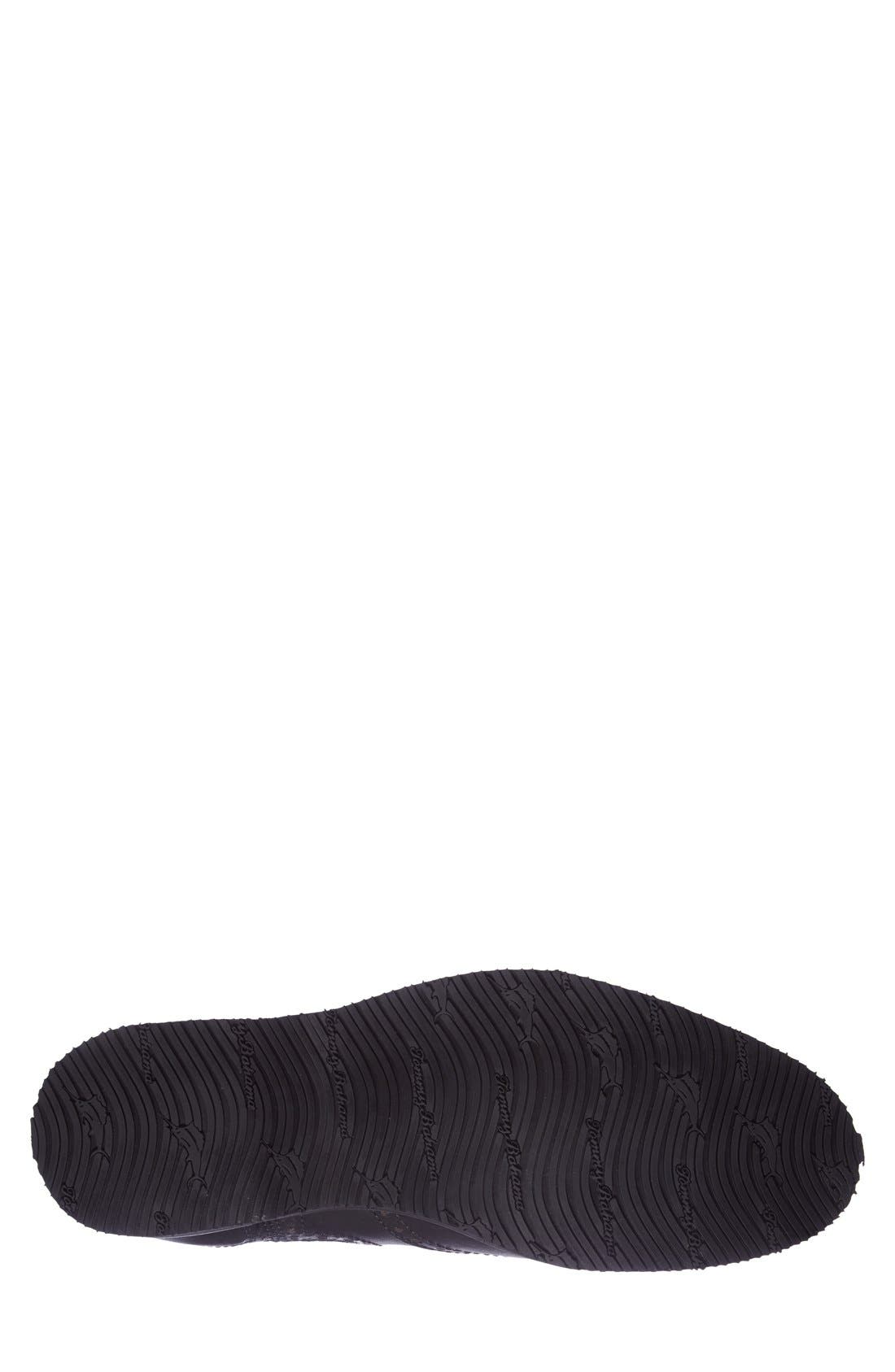 'Enclave' Wingtip Chelsea Boot, Alternate, color, BLACK