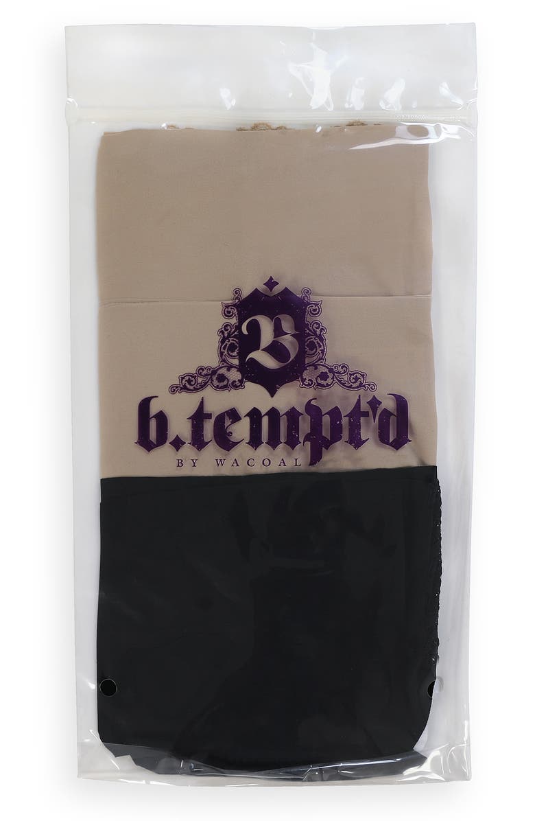 b.tempt'd by Wacoal b.bare Assorted 3-Pack Thong, Alternate, color, Night/ 2 Au Nat