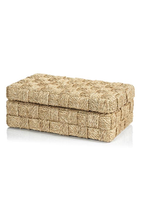 Taranto Abaca Rope Decorative Box