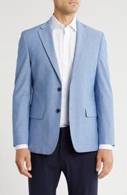 Tommy Hilfiger Blue Stretch Suit Jacket