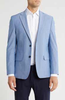 Tommy Hilfiger Blue Stretch Suit Jacket