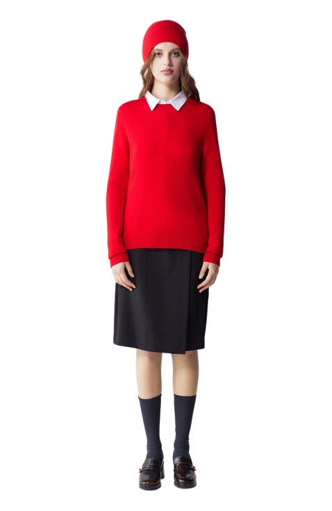 $99 Cashmere Hat & Sweater Set