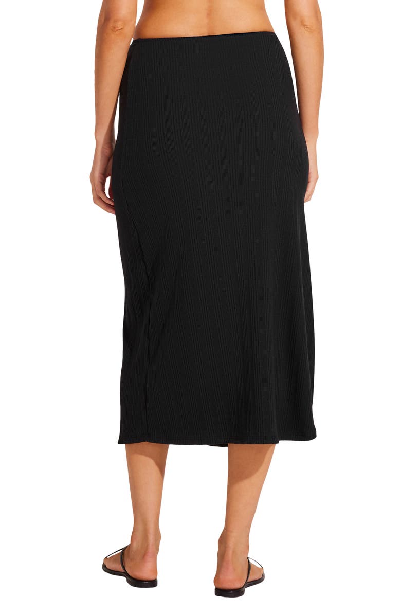 Vitamin A<sup>®</sup> Thalia Rib Midi Skirt, Alternate, color, 