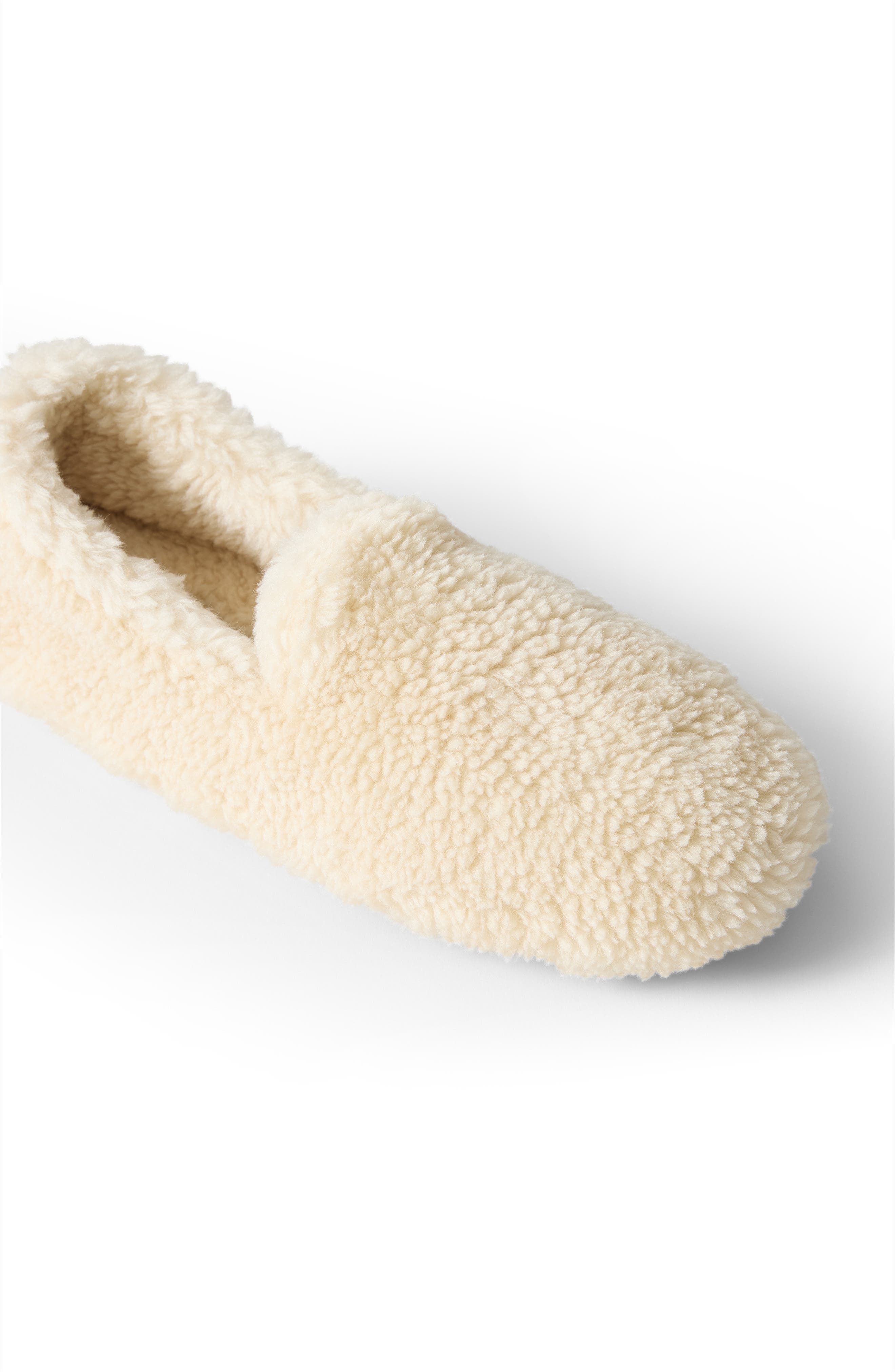The Teddy Slipper, Alternate, color, OAT MILK