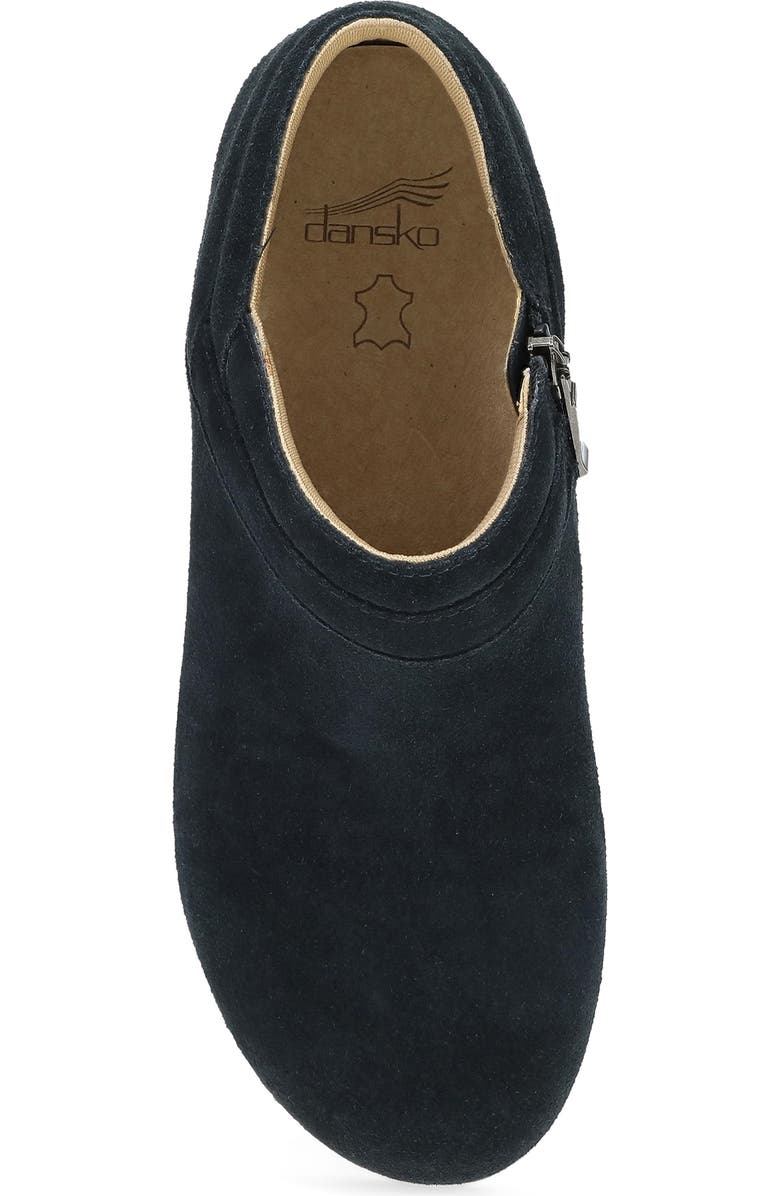 Dansko Muriel Bootie, Alternate, color, Black Suede