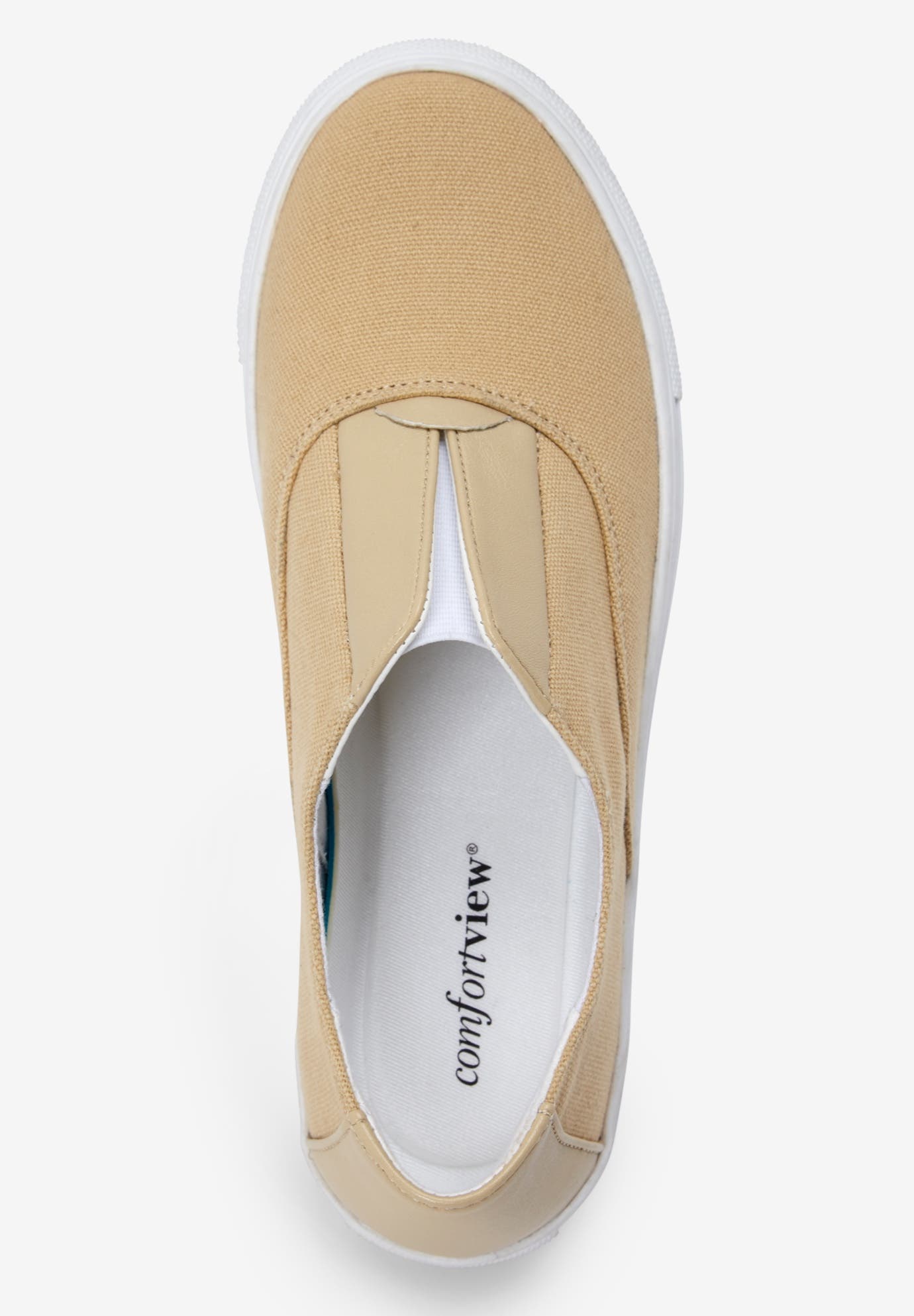 Comfortview The Maisy Sneaker, Alternate, color, Black