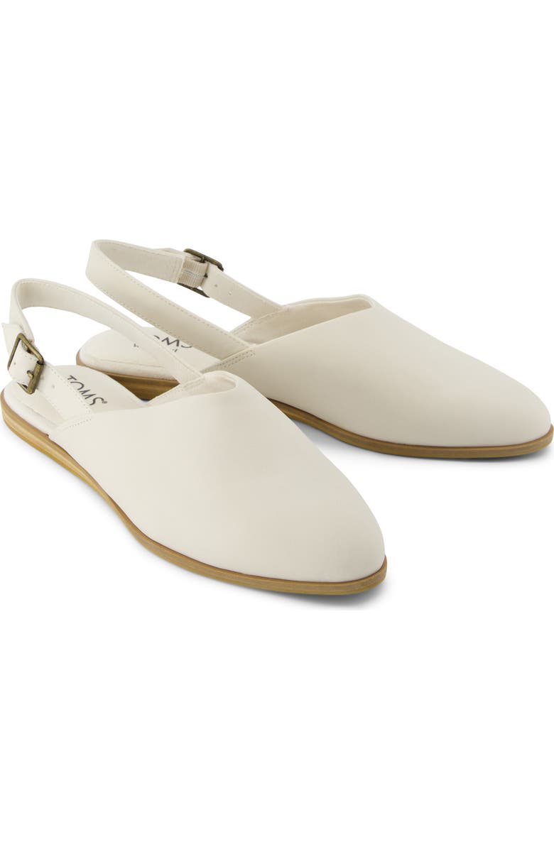 TOMS Jade Slingback Mule, Alternate, color, Natural