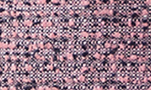 Lk Bennett Charlie Recycled Cotton Blend Tweed Miniskirt In Purple