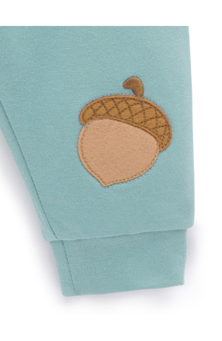 Purebaby Thick Legging, Alternate, color, Pea Green