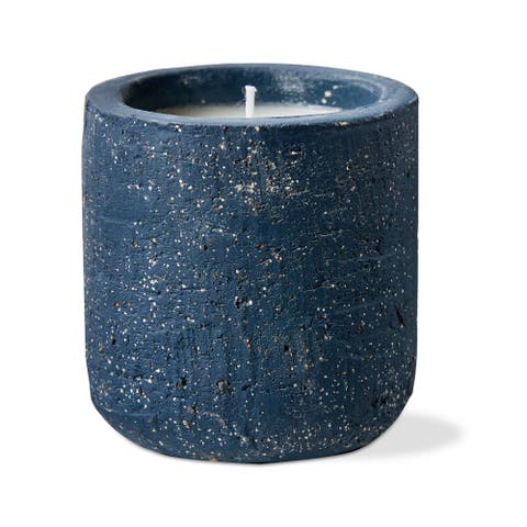 Rocca Citronella Candle Blue Denim Jar 12 Hour Burn Time