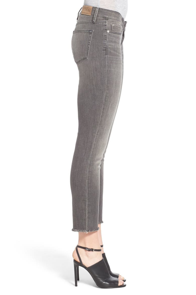 'Fem' Crop Straight Leg Jeans, Alternate, color, ASH