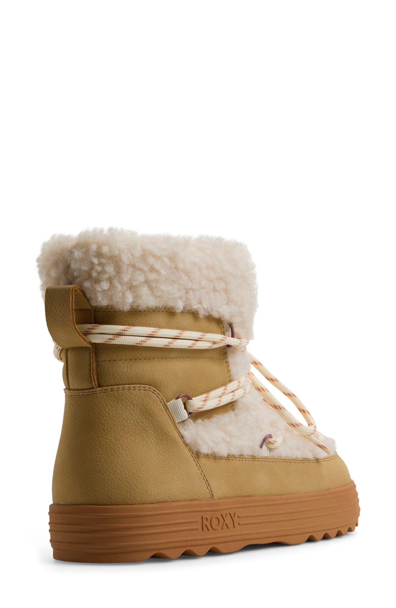 Hot Cocoa Faux Shearling Boot, Alternate, color, TAN SUEDE