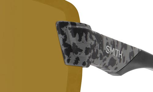 Smith Wildcat Chromapop™ Shield Snow Goggles In Matte Gray Marble/bronze