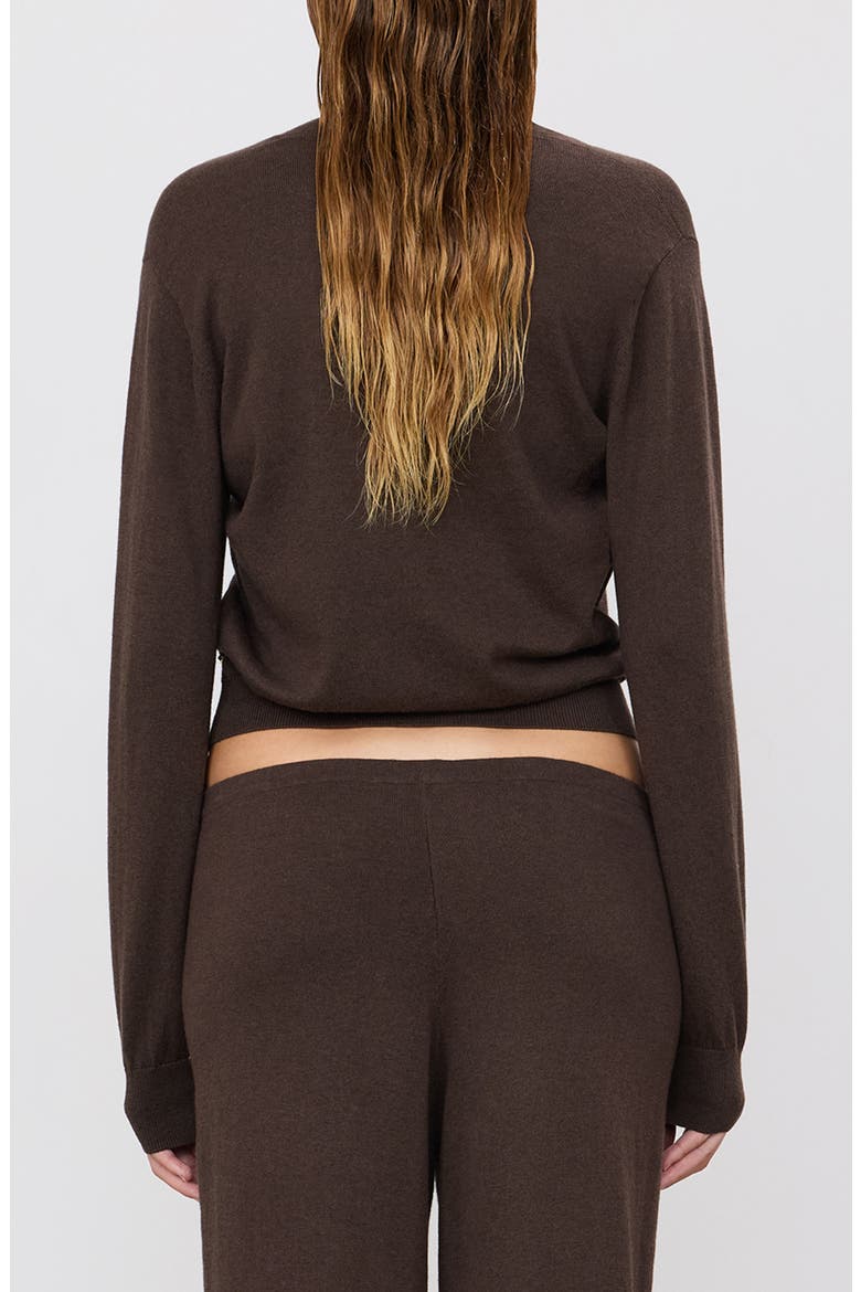 Lennox V-Neck Sweater, Alternate, color, MUSHROOM