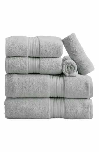 Woven & Weft Quick-Dry Cotton 6-Piece Towel Set