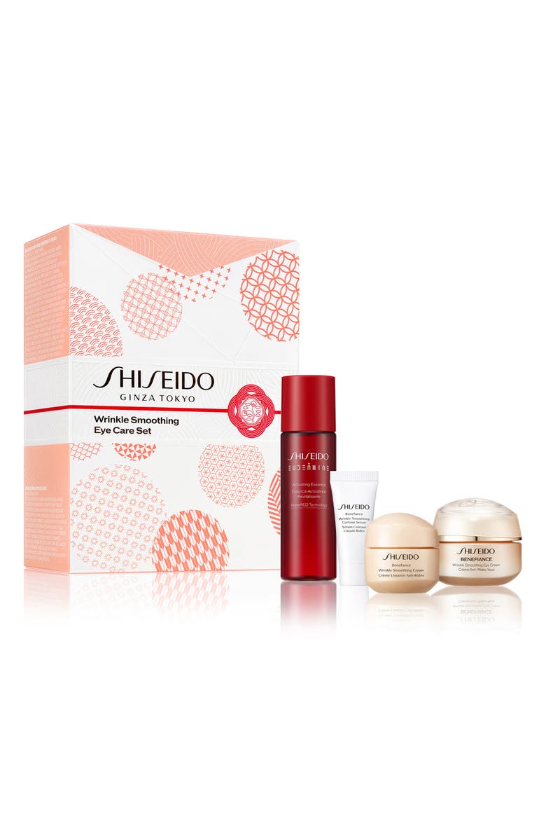 Shiseido Wrinkle Smoothing Eye Care Set (Limited Edition) $120 Value, Main, color, 