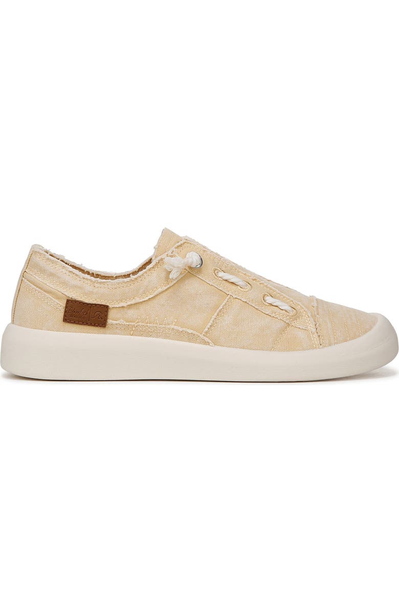 Blowfish Malibu Beachside Low Top Sneaker, Alternate, color, Yellow Washed Canvas