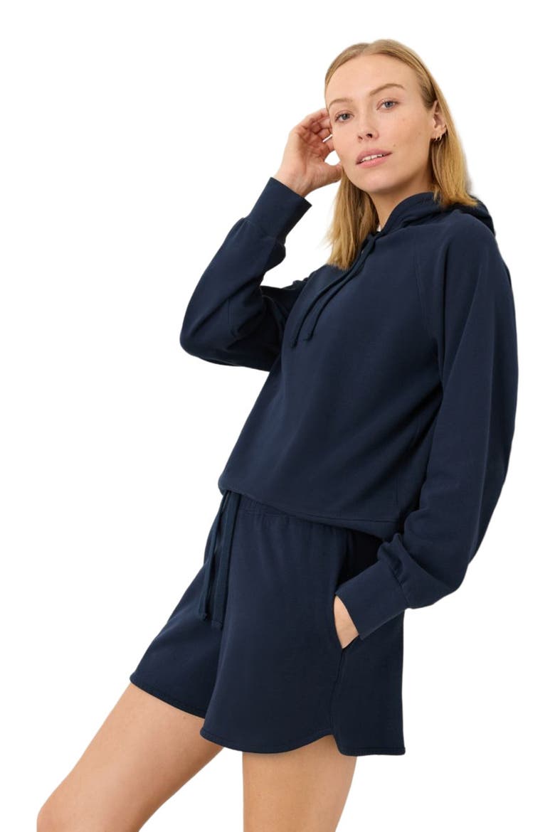 CloudKnit Hoodie, Alternate, color, Navy Blue