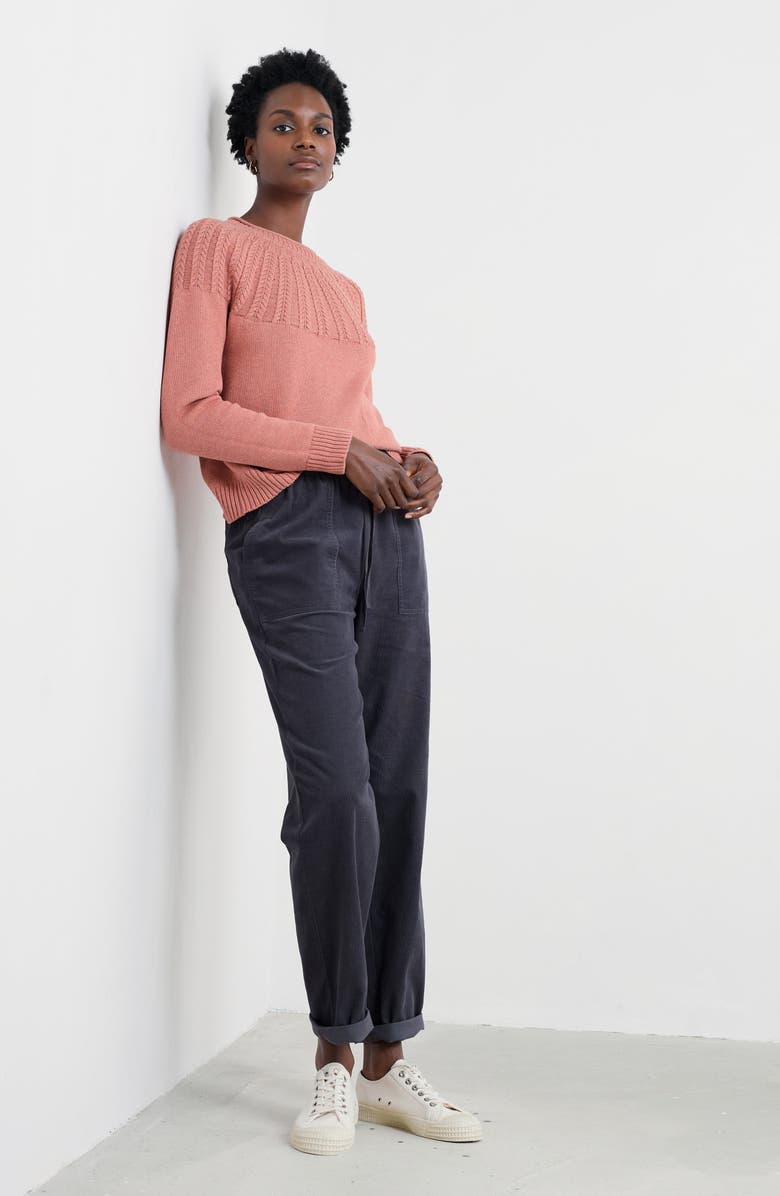 Seasalt Cornwall Dayby Utility Drawstring Pants, Alternate, color, Turnstone