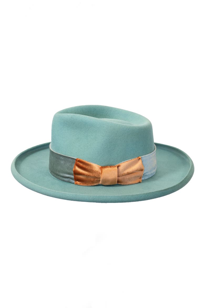 Darling N' Thyme Wool Hat, Alternate, color, TEAL