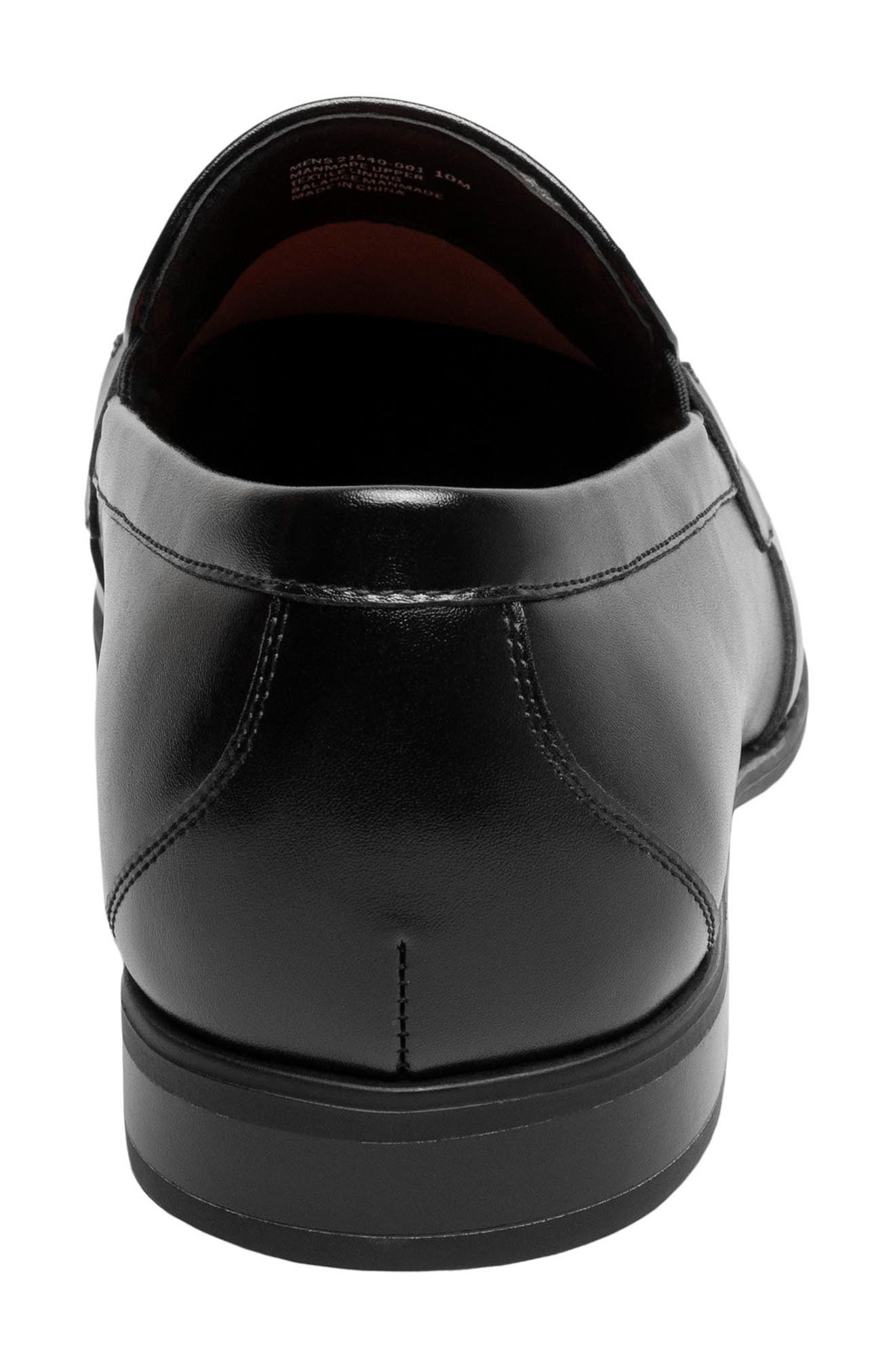 Stacy Adams Novak Moc Toe Slip-On, Alternate, color, Black