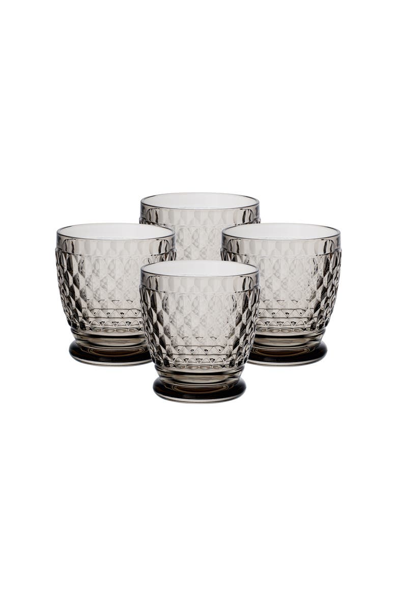 Boston coloured Double Old Fashioned-Smoke  Set of 4, Alternate, color, grey