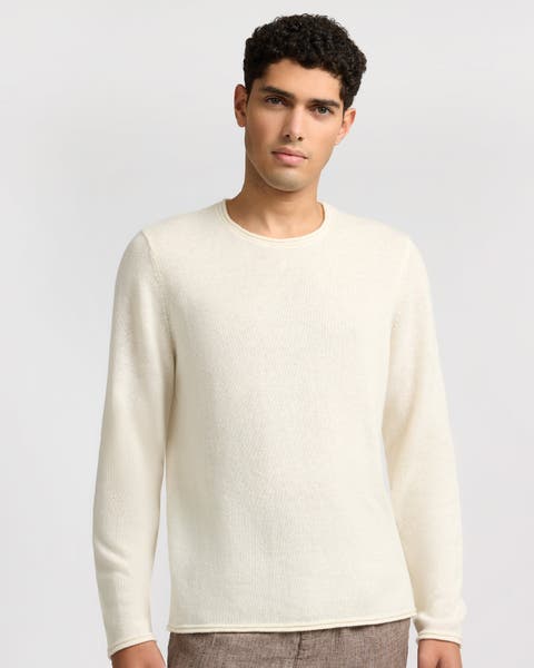 Linen Cashmere Rollneck Sweater
