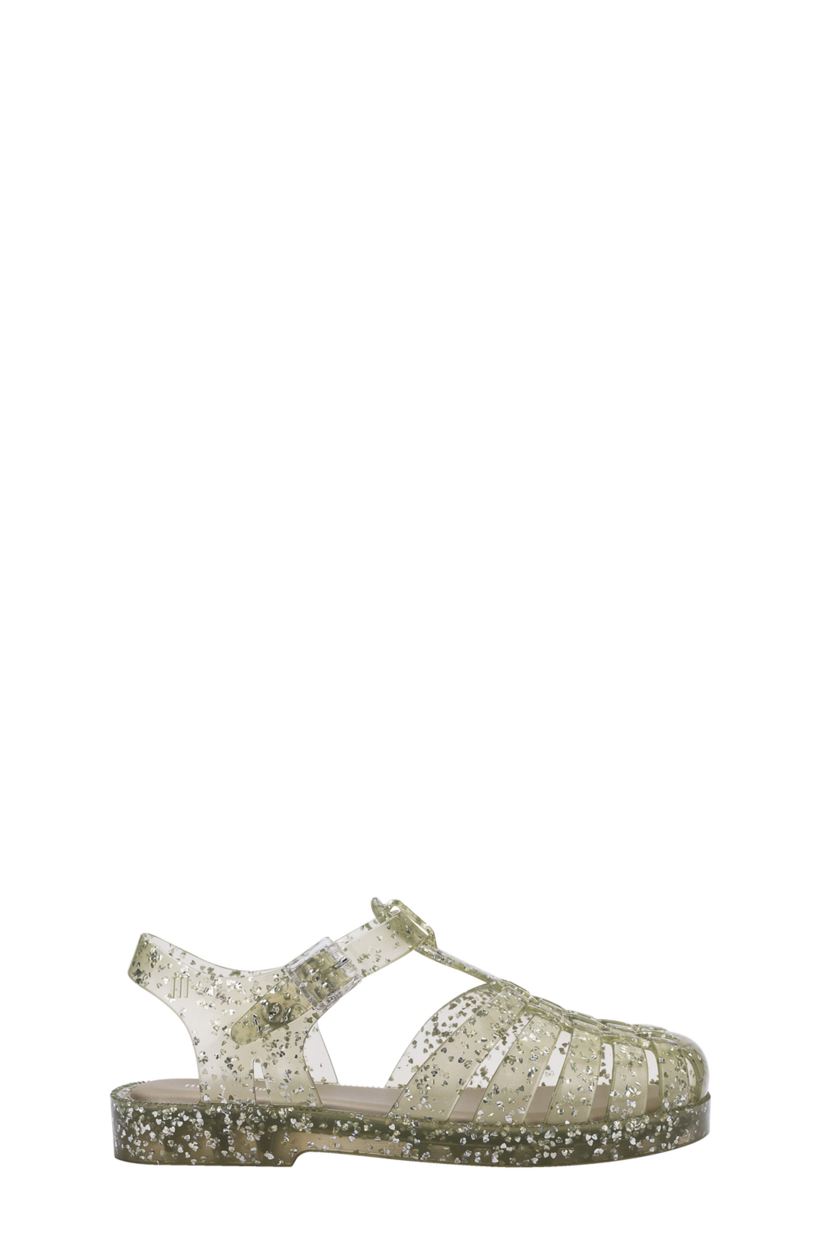 Kids' Possession Glitter Fisherman Sandal, Alternate, color, GLITTER YELLOW
