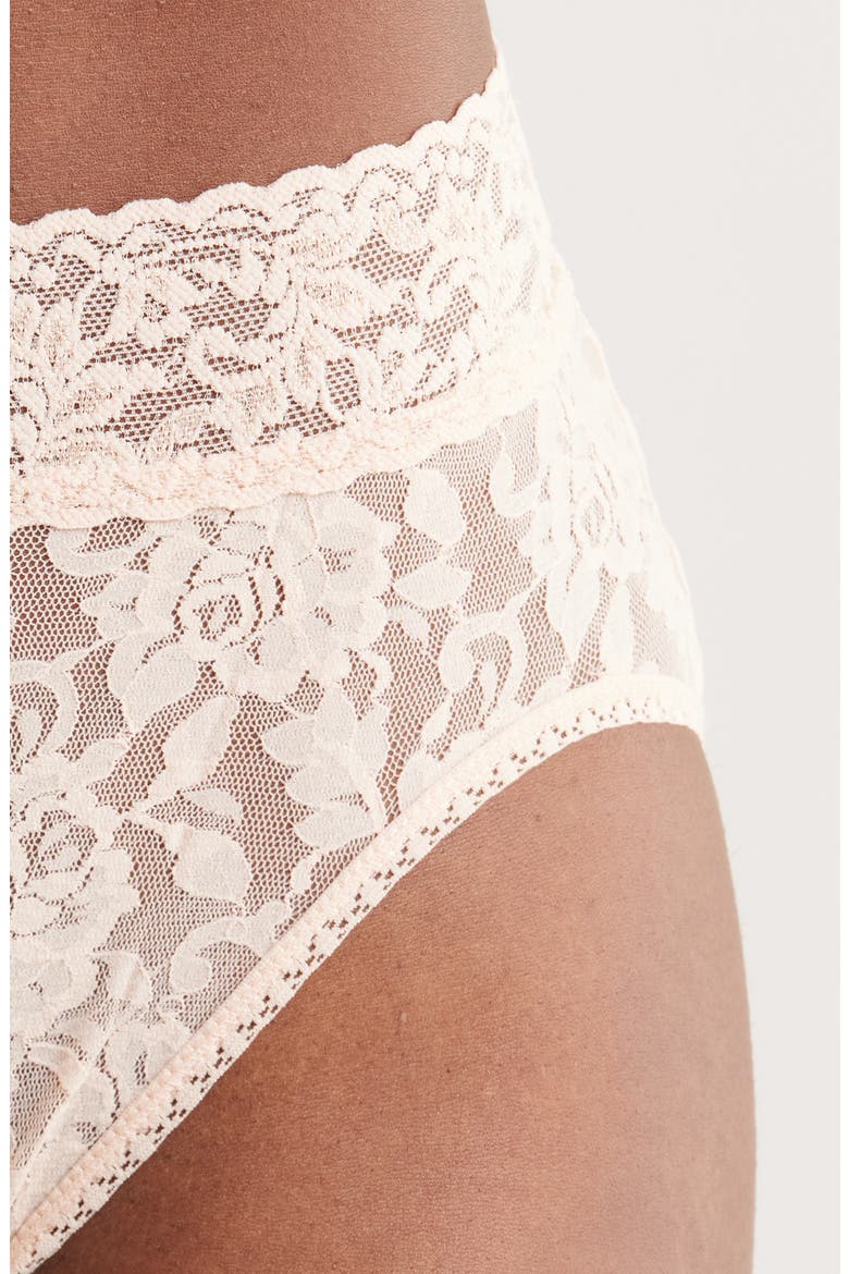 Signature Lace French Briefs, Alternate, color, VANILLA