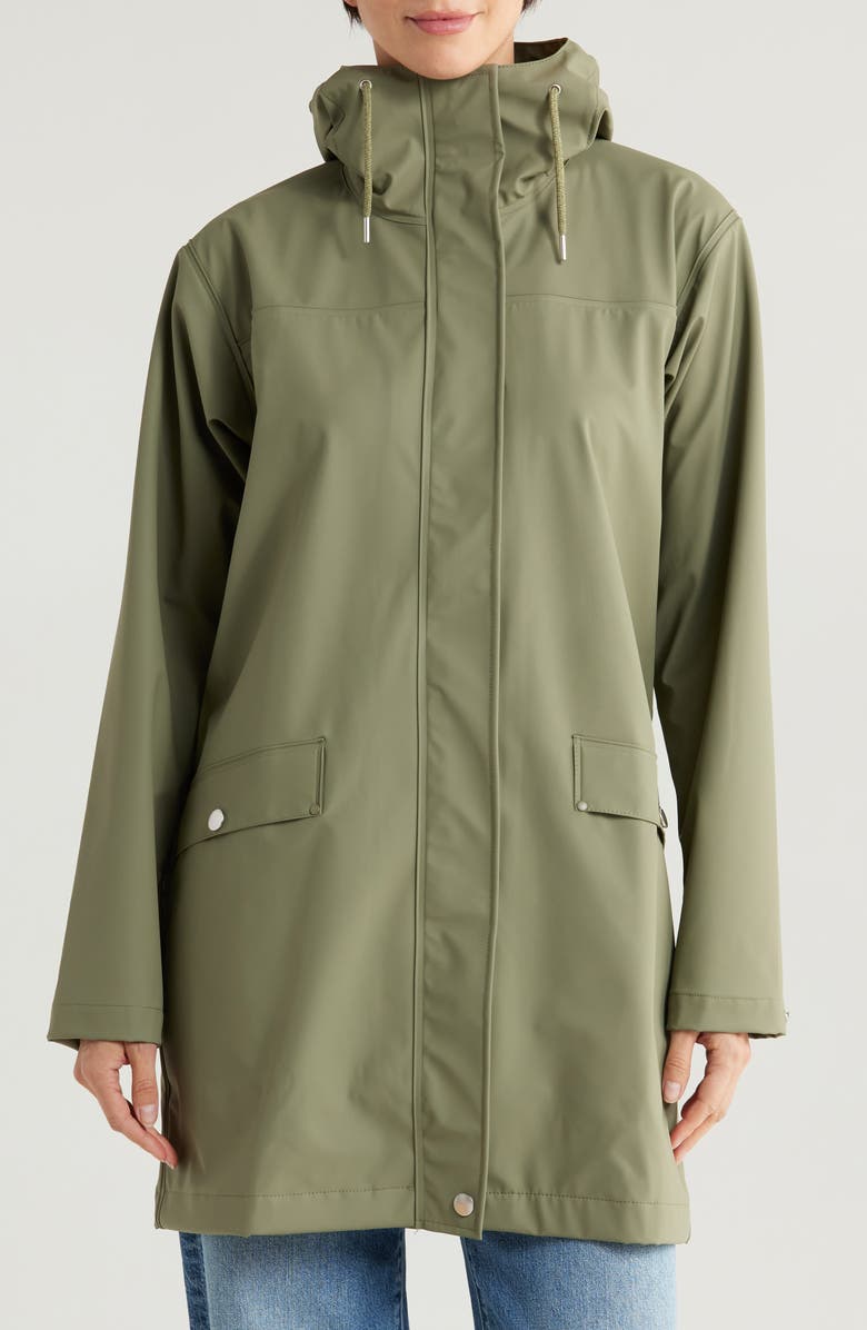 Helly Hansen Moss Waterproof Rain Coat, Alternate, color, 