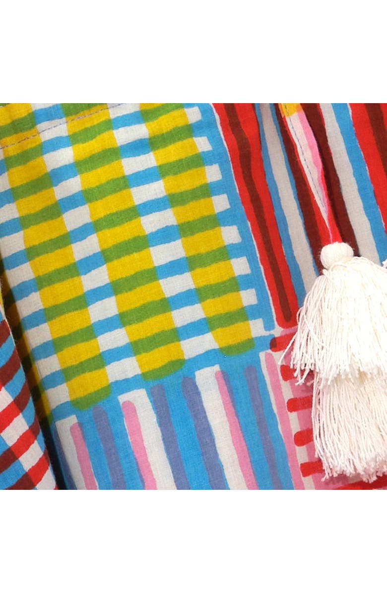 Echo Stripe Illusion Butterfly Caftan, Alternate, color, Multi